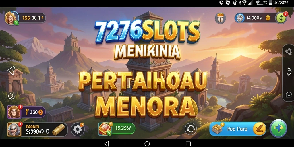 Tampilan gameplay menara pertahanan yang mendebarkan di 7276SLOTS.