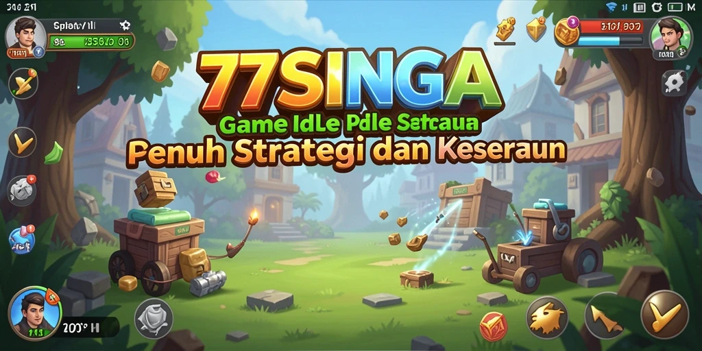 Tampilan gameplay seru dan mengasyikkan dalam 77SINGA.