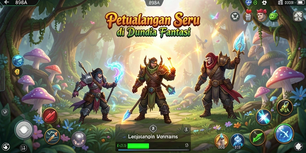 Tampilan gameplay dari 898A yang menawan dan menegangkan.