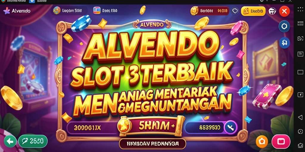 Tampilan gameplay Slot yang menarik di ALVENDO.
