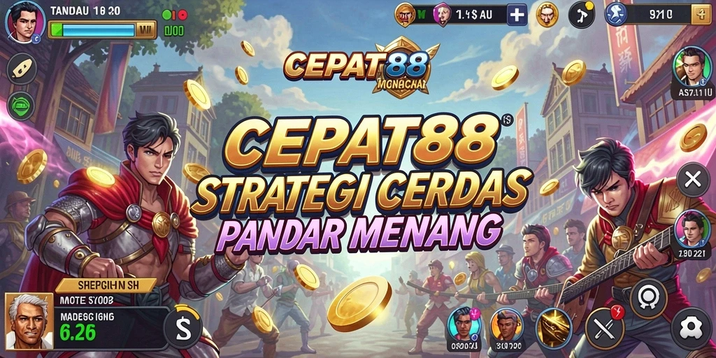 Gameplay seru dan strategi menegangkan dalam CEPAT88.