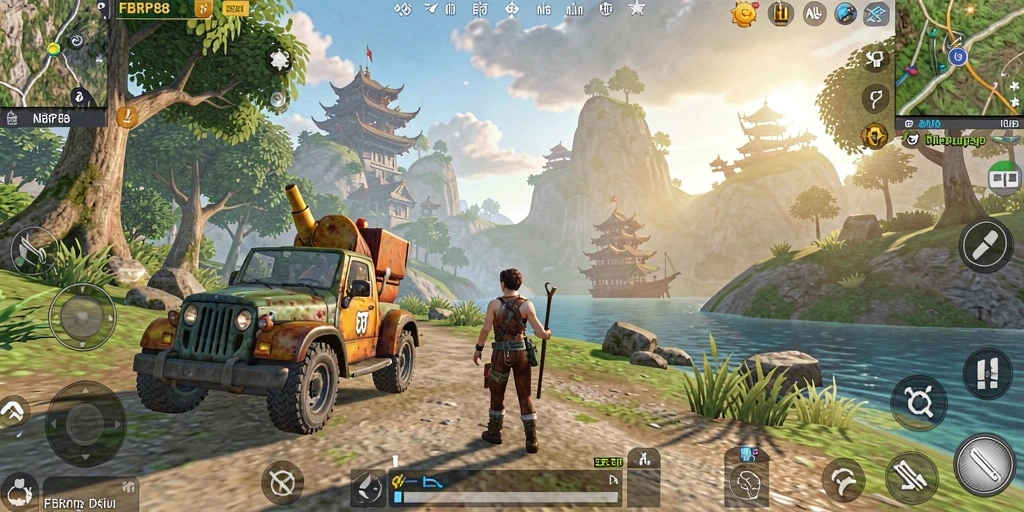Gameplay seru di dunia terbuka FBRP88 dengan eksplorasi yang menakjubkan.