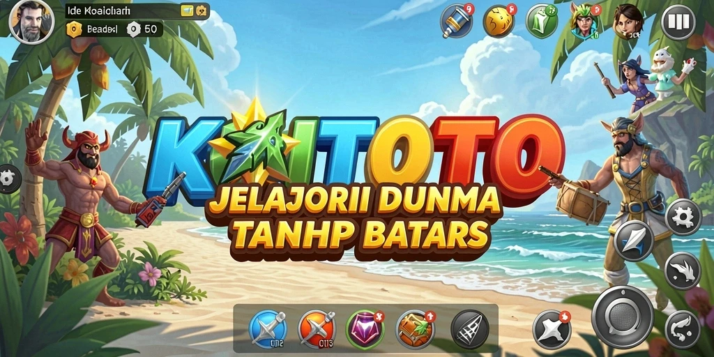 Screenshot gameplay KOITOTO menampilkan eksplorasi yang mendalam di dunia terbuka.
