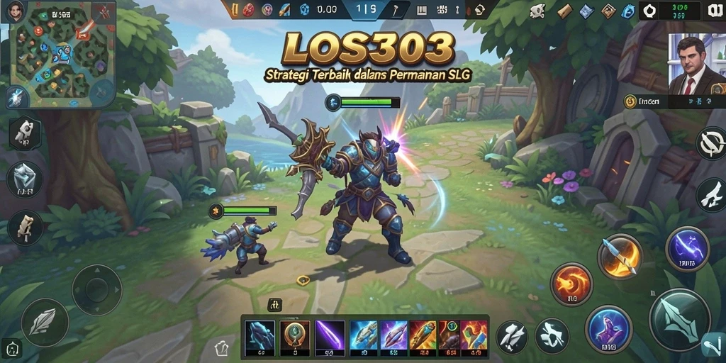 Screenshot utama LOS303 menampilkan aksi strategi mendalam dalam gameplay.