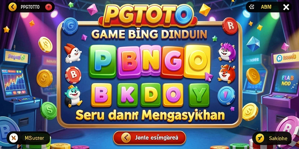 Tampilan gameplay menarik dari PGTOTO dalam permainan Bingo.