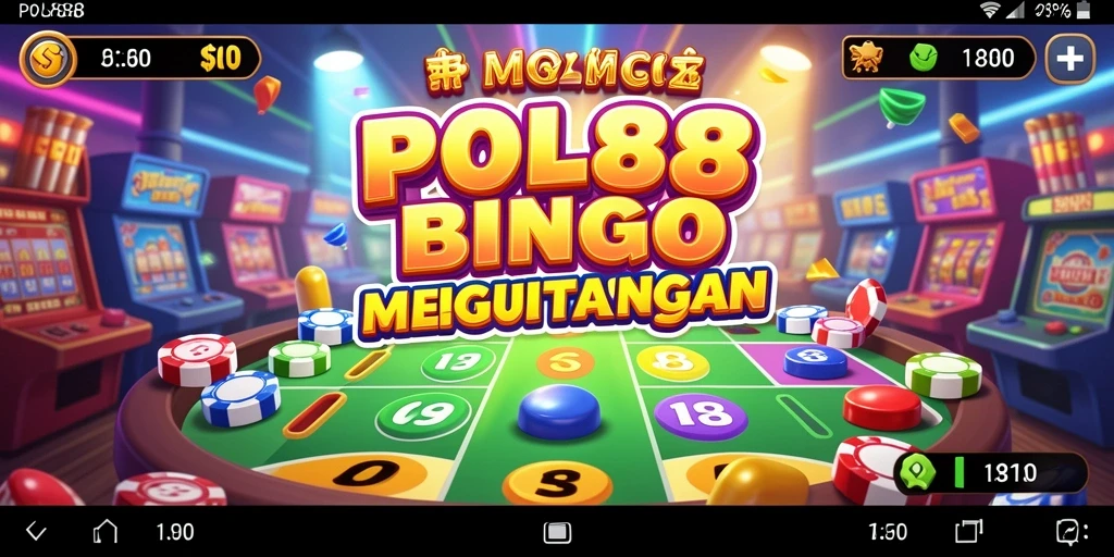 Tampilan gameplay seru Bingo di POL88 dengan interaksi pemain.